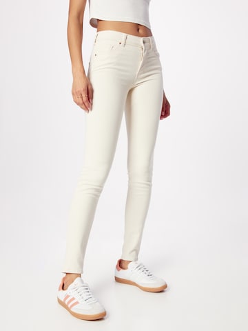 VERO MODA Skinny Jeans 'Lux' in Beige: front