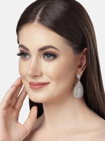 AVANT-GARDE PARIS Ohrringe 'Ninaia' in Silber