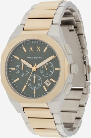 auksinė ARMANI EXCHANGE Analoginis (įprasto dizaino) laikrodis 'RAFAEL': priekis