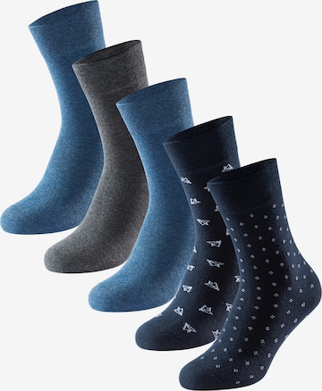 SCHIESSER Socks ' Bluebird ' in Blue