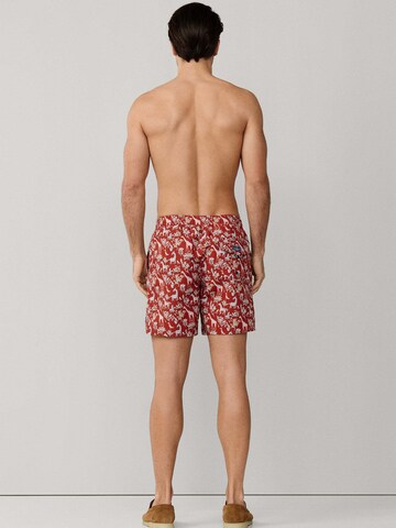 Hackett London Swimming shorts 'Fauna' in Red