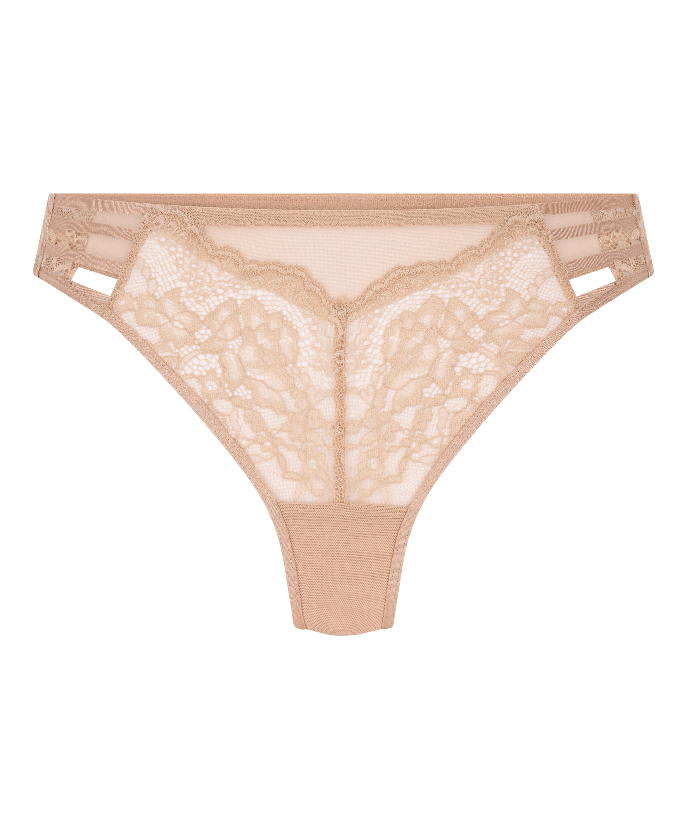 Hunkemöller String 'Briar' in de kleur Nude, Productweergave