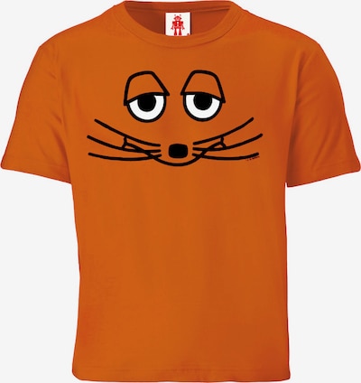 LOGOSHIRT T-Shirt 'Die Maus - Gesicht' in orange, Produktansicht