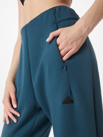 ADIDAS SPORTSWEAR Tapered Παντελόνι φόρμας 'Z.N.E.' σε μπλε