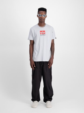 ALPHA INDUSTRIES Shirt in Grey
