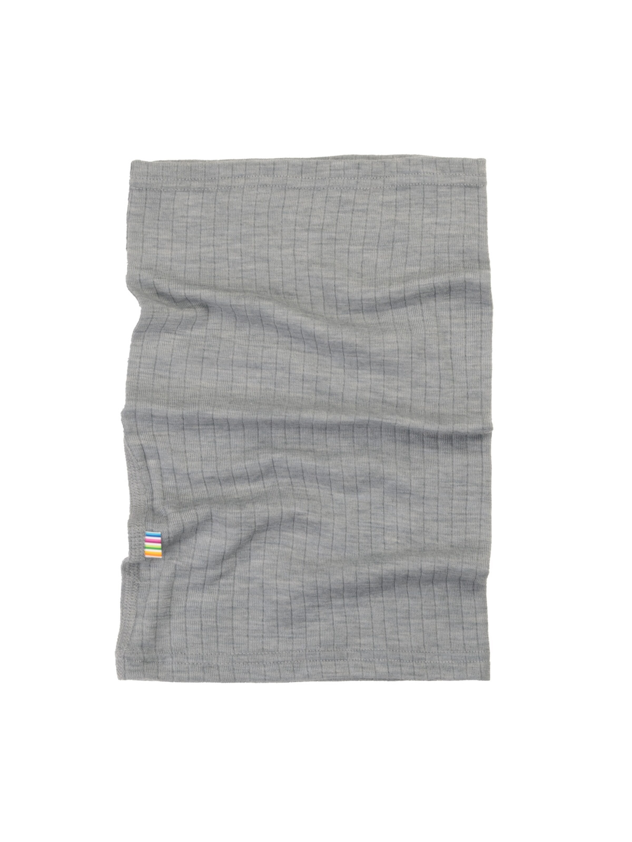 JOHA Schal 'Schlauchschal Neckwarmer aus Merinowolle'‌‌‌‌ in Grau: Vorderseite