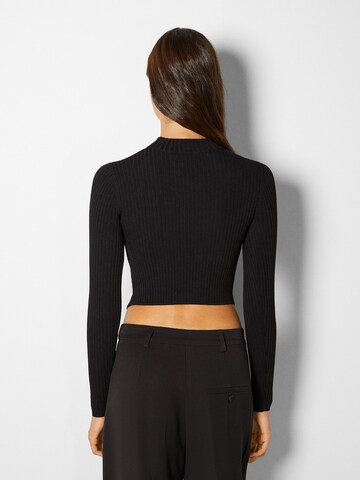 Pull-over Bershka en noir