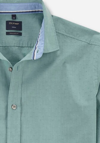 OLYMP Regular fit Business Shirt in Green