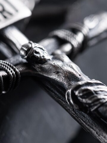 REYTEL Παντατίφ 'CRUCIFIXION of JESUS CHRIST. INRI' σε ασημί