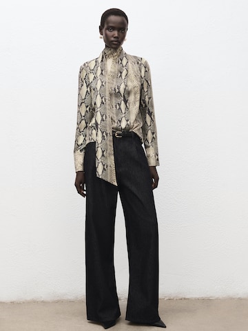 MANGO Blouse 'MILA' in Brown