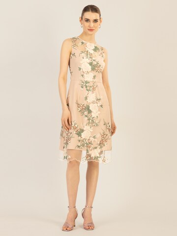APART Cocktail Dress in Beige