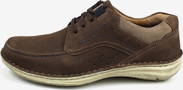 JOSEF SEIBEL Lace-Up Shoes 'Anvers 91' in Brown