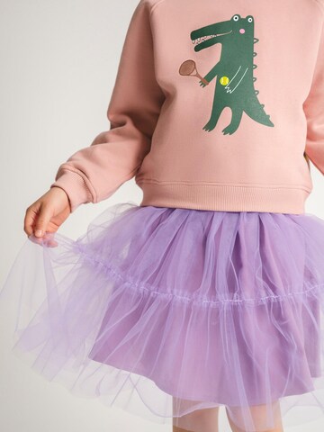 SATURNDAY Kleid 'Krokodil Tennis' in Lila