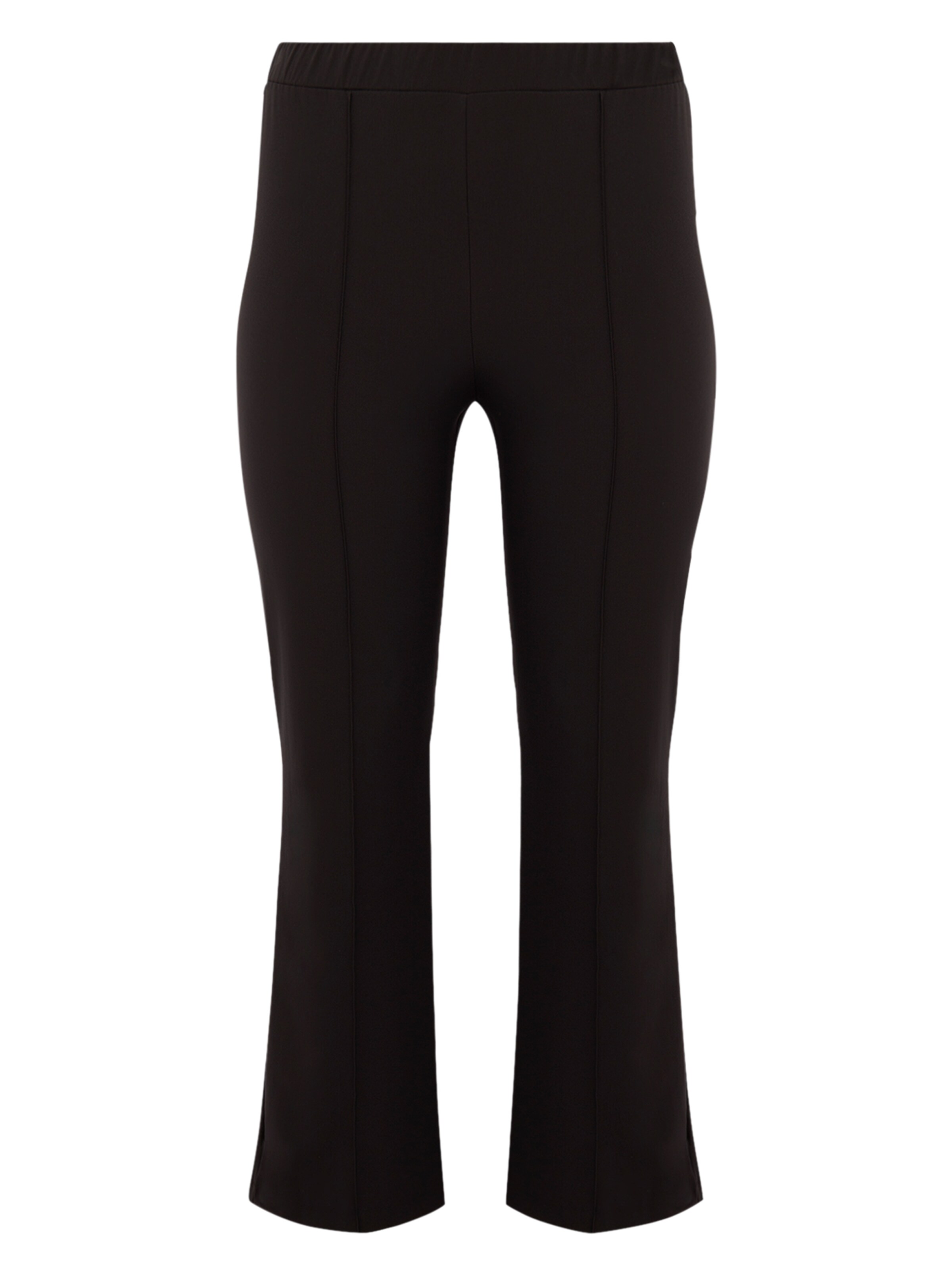 YOEK Slimfit Pantalon in Zwart: voorkant