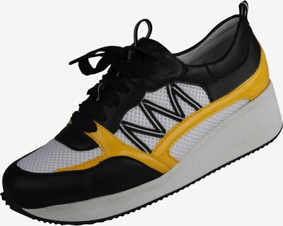 Lei by tessamino Sneaker 'Nele' in gelb / schwarz / weiß, Produktansicht