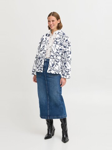 b.young - Casaco meia-estação ' BYDAIMA KIMONO' em azul