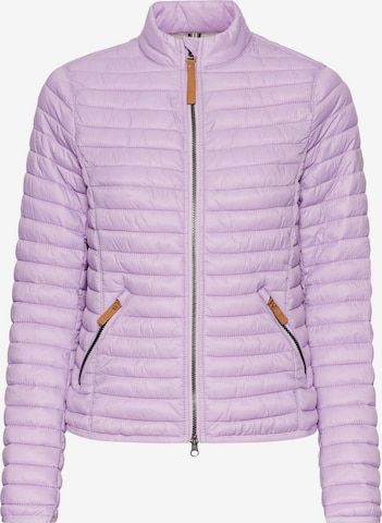 CAMEL ACTIVE Leichte Steppjacke aus recyceltem Polyamid in Lila: Vorderseite