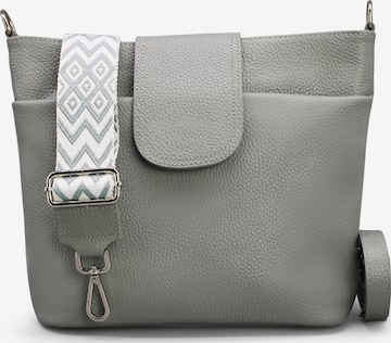 Adel Bags Schultertasche 'Sara' in Grau: Vorderseite
