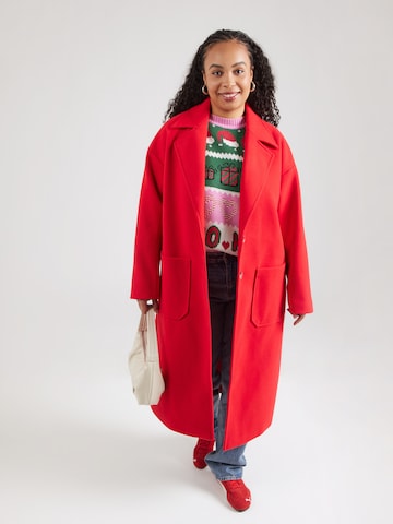 ONLY Carmakoma - Jersey 'CARHOHO X-MAS' en verde