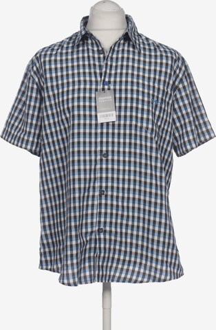 CMP Button Up Shirt in L-XL in Blue: front