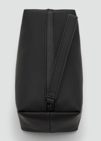 MANGO MAN Kulturtasche 'Toiletgu' in Schwarz