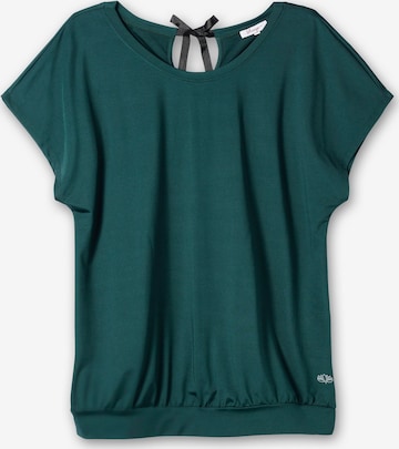 SHEEGO - Camiseta funcional en verde: frente