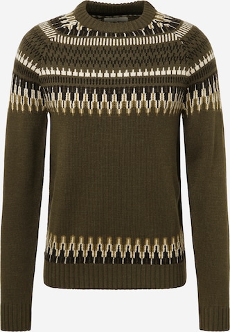 Pull-over BLEND en vert : devant