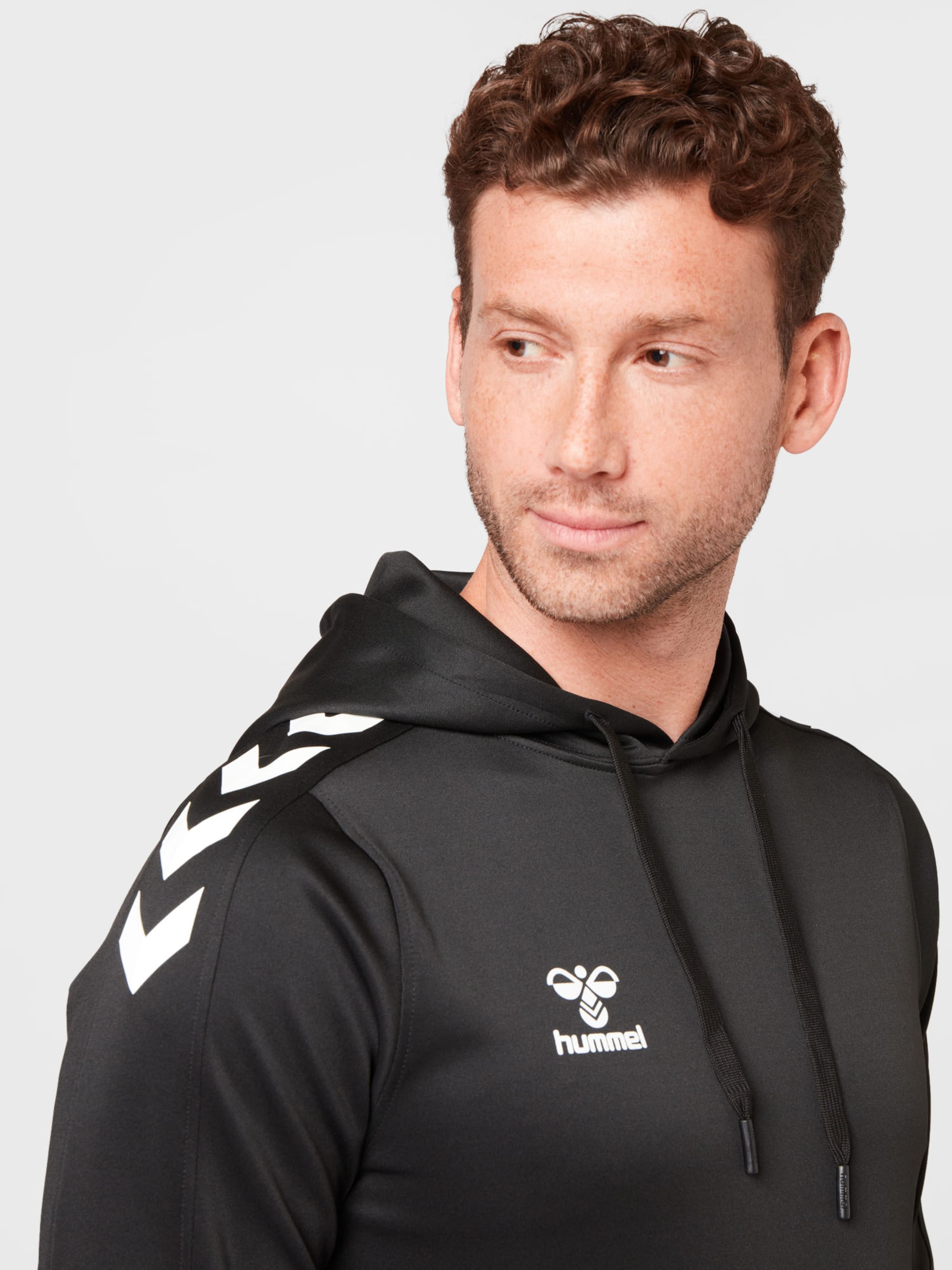 Männer Sportarten Hummel Sportsweatshirt in Schwarz - IX16119 Männer Sportarten Hummel Sportsweatshirt in Schwarz - IX16119