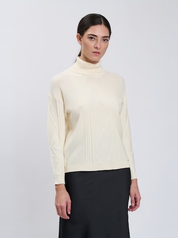 Influencer - Jersey en beige: frente