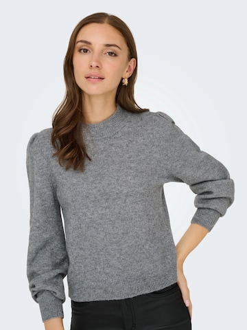 JDY Sweater 'JDYRUE' in Grey