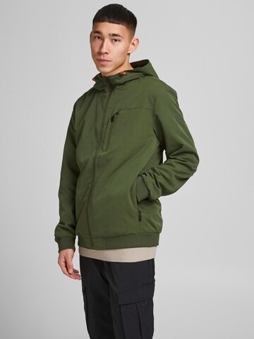 JACK & JONES Between-season jacket 'JCOAlu Peach' in Green: front