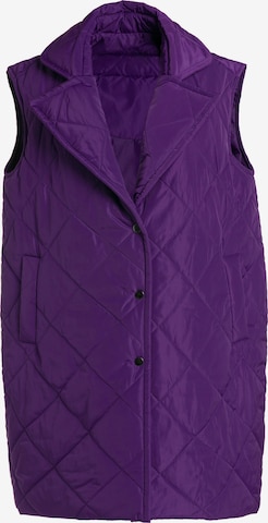 Studio Untold Vest in Purple: front