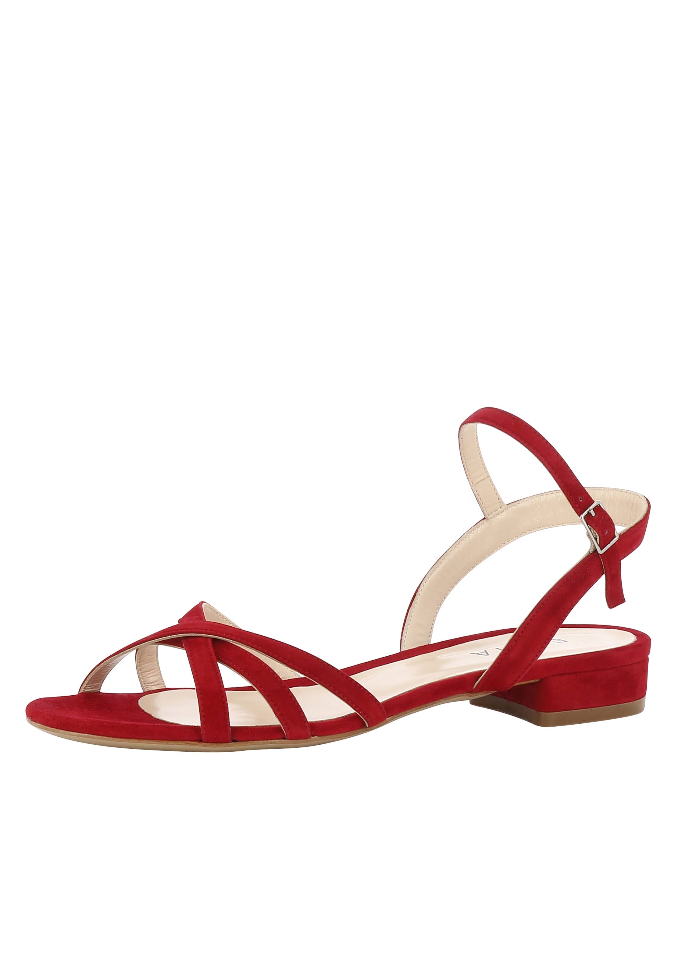 EVITA Sandale 'SALVINA' in Rot: Vorderseite