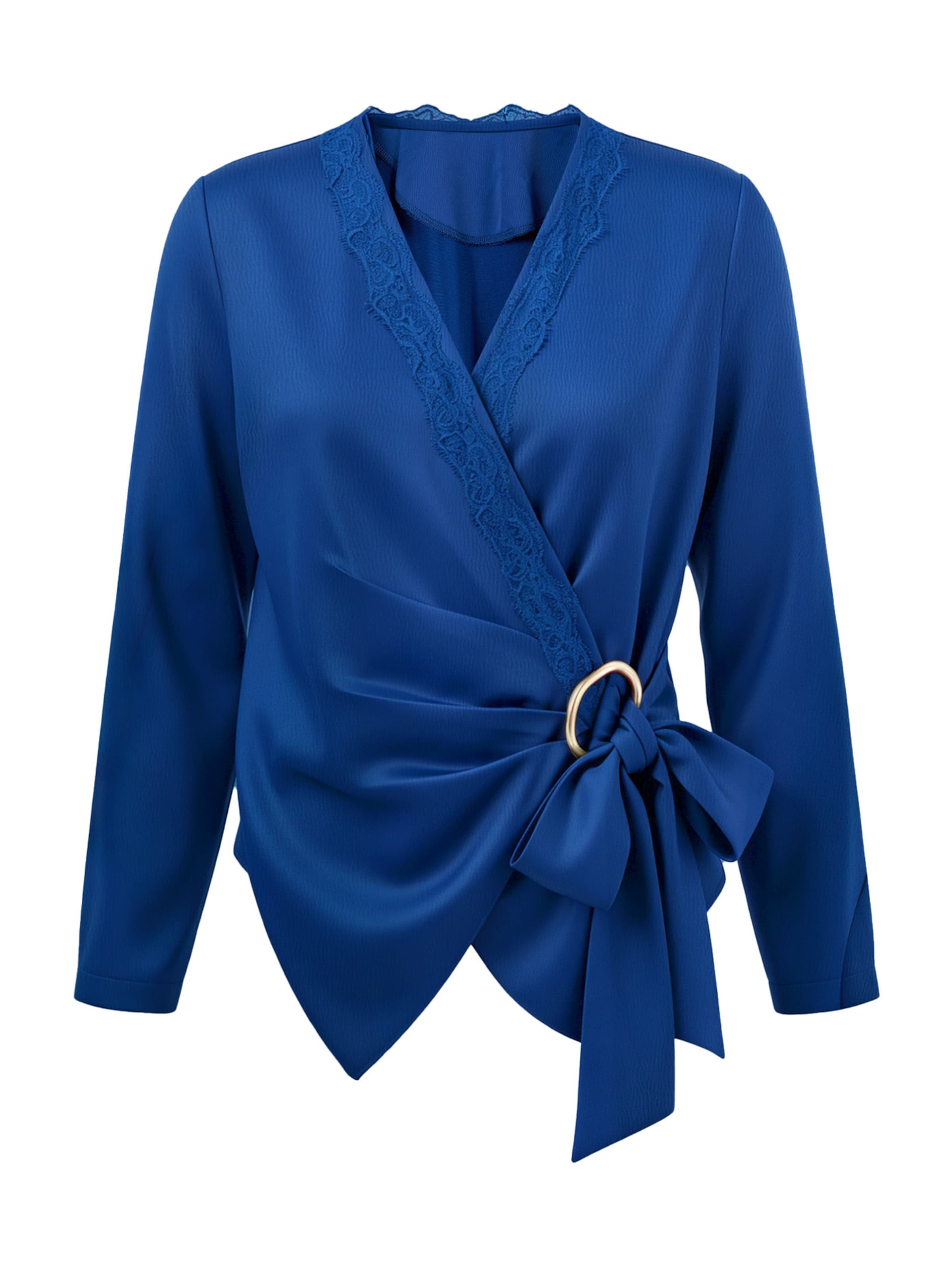 Camicia da donna di Imily Bela in blu: frontale