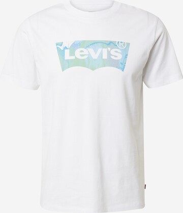 LEVI'S ® Tričko 'Graphic Crewneck Tee' – bílá: přední strana