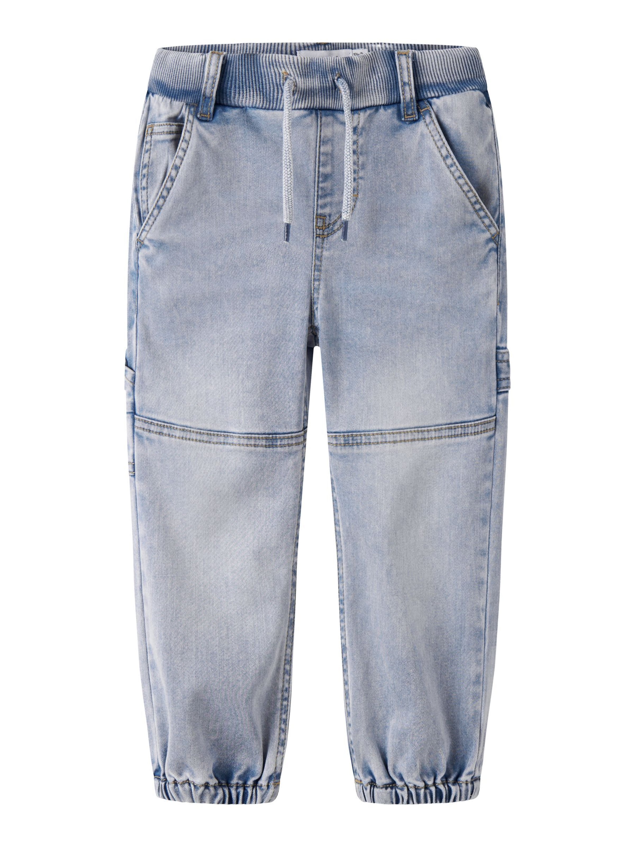 NAME IT - Tapered Vaquero en azul: frente