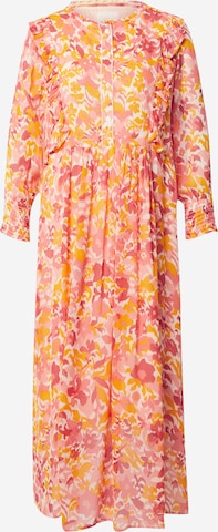 Robe-chemise 'Sila' Part Two en rose : devant