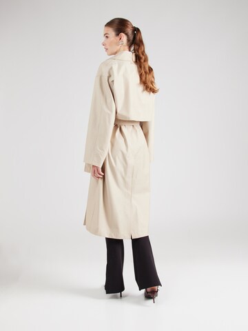 Calvin Klein - Abrigo de entretiempo en beige