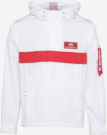 Veste fonctionnelle 'Defense' ALPHA INDUSTRIES en blanc : devant