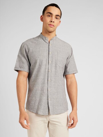 Jack's Regular fit Button Up Shirt in Grey: front