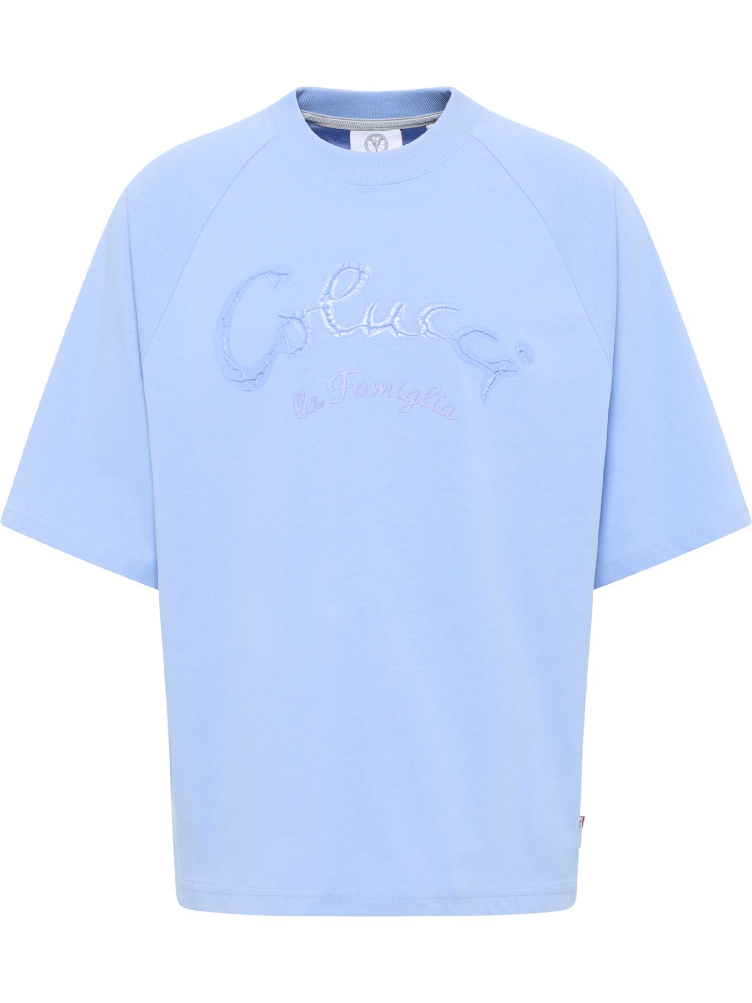 Carlo Colucci Shirt 'Donevski' in Blauw: voorkant