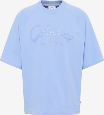 T-Shirt 'Donevski' Carlo Colucci en bleu : devant