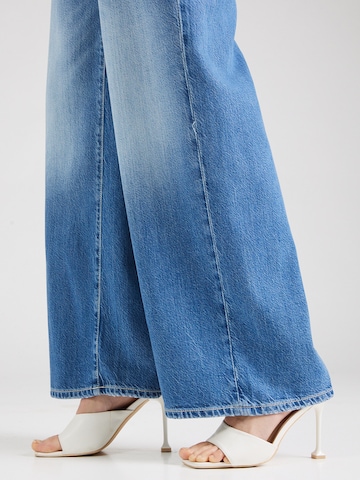 GUESS Wide leg Jeans in Blauw