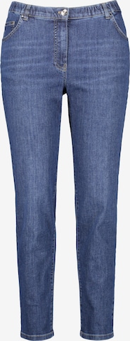 SAMOON Slim fit Jeans 'Sandy' in Blue: front