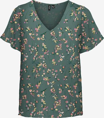 VERO MODA - Blusa 'SMILLA' en verde: frente