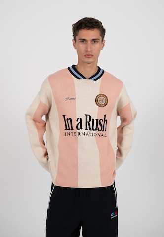 Pullover 'Overdrive' di Prohibited in rosa