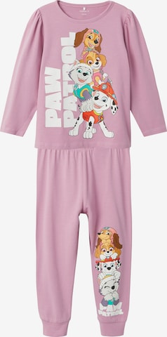 purpurinė NAME IT Miego kostiumas 'NMFAkiri': priekis