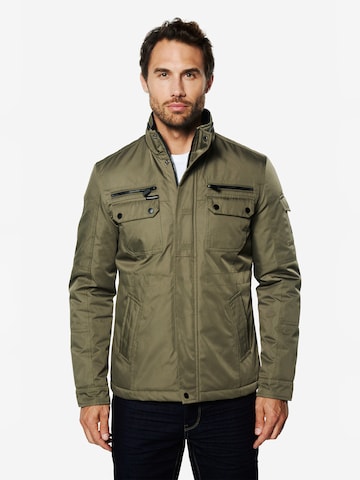 KOROSHI Prehodna jakna | zelena barva: sprednja stran