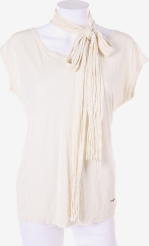 Morgan Top & Shirt in M-L in White: front