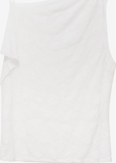 Pull&Bear Top in XS in weiß, Produktansicht
